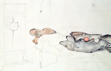 De enkele sinaasappel was het enige licht